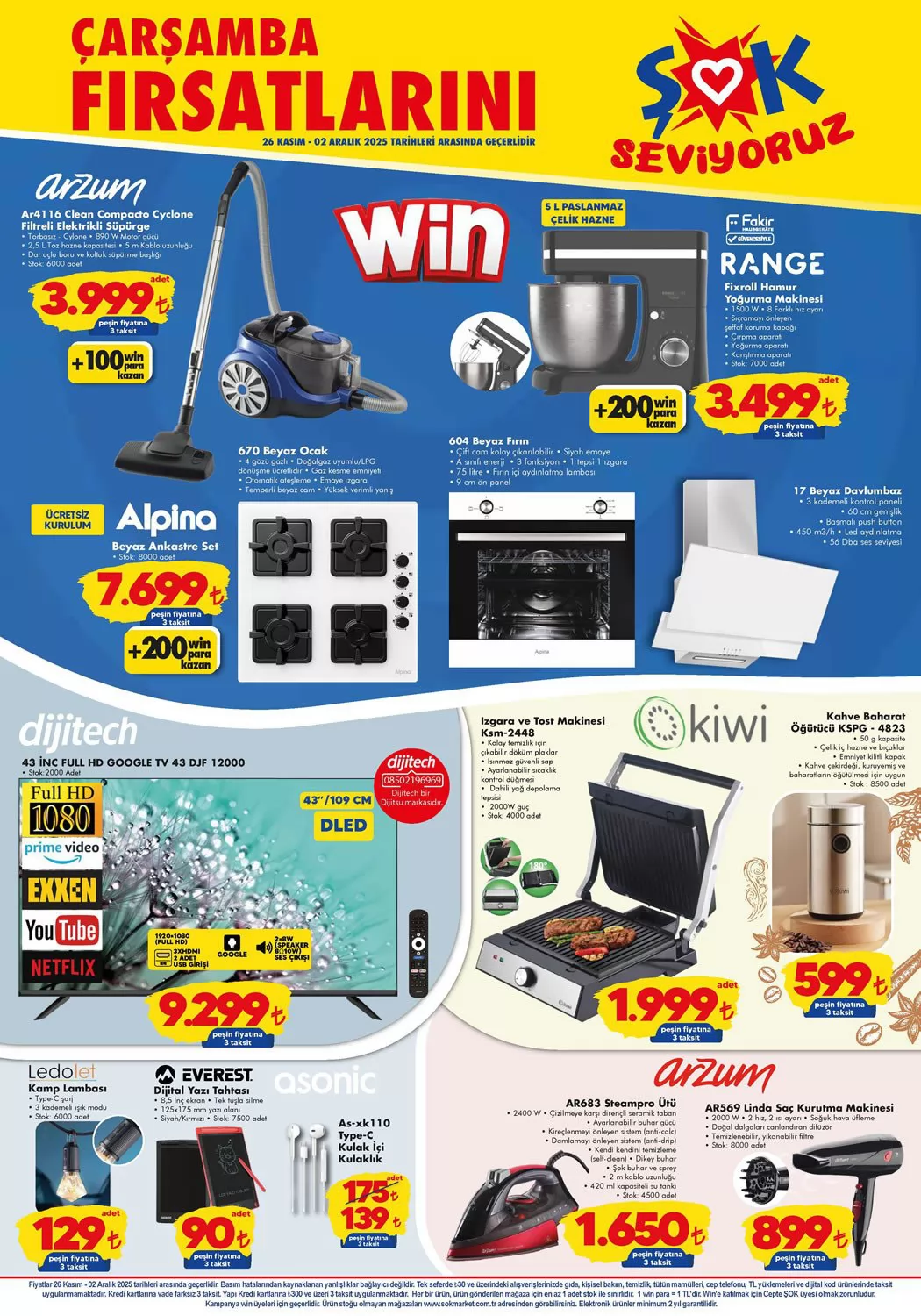 Şok 26 Kasım 2025 Kataloğu - 1