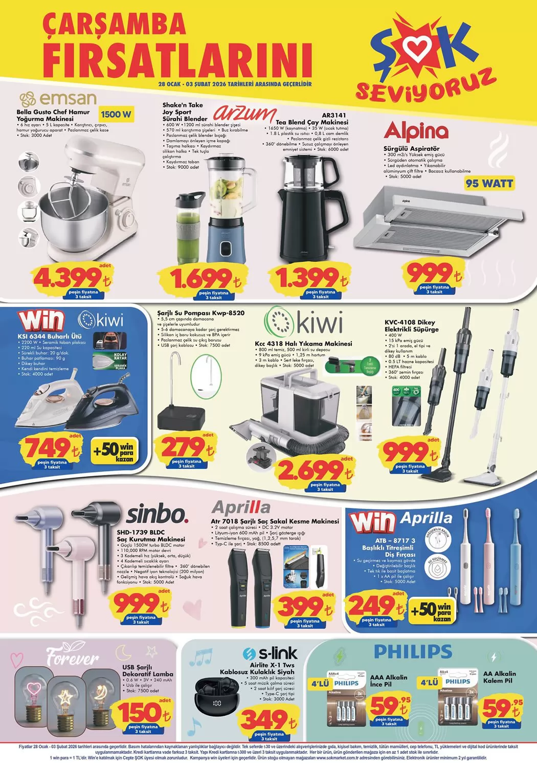 Şok 28 Ocak 2026 Kataloğu - 1