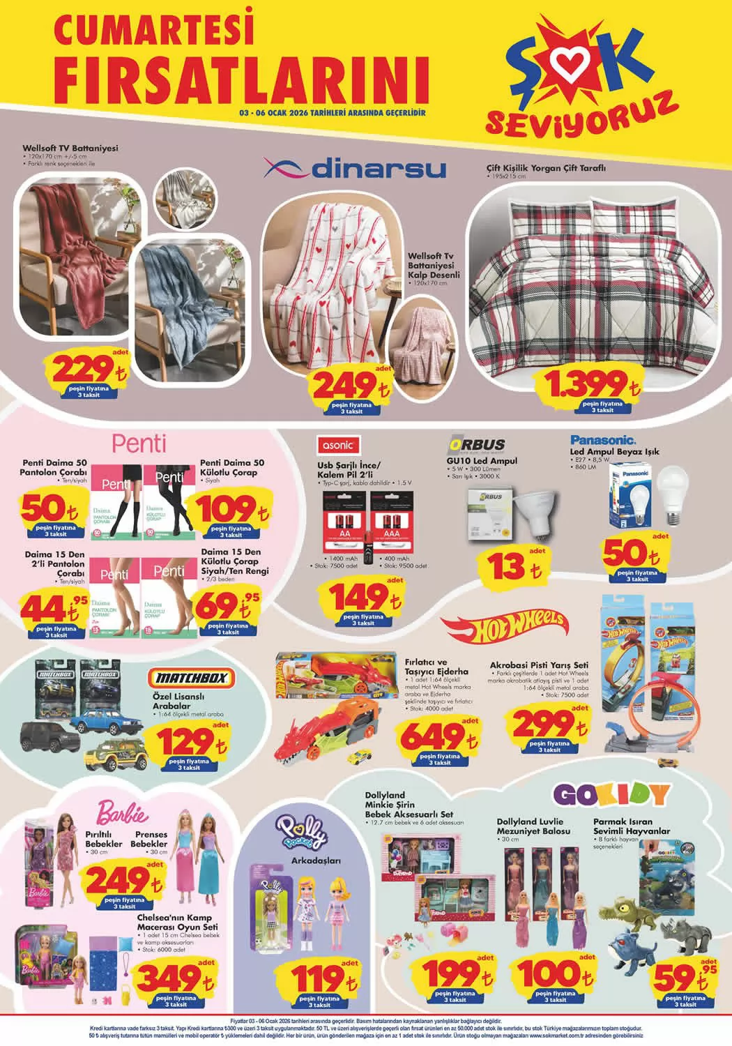 Şok 3 Ocak 2026 Kataloğu - 2
