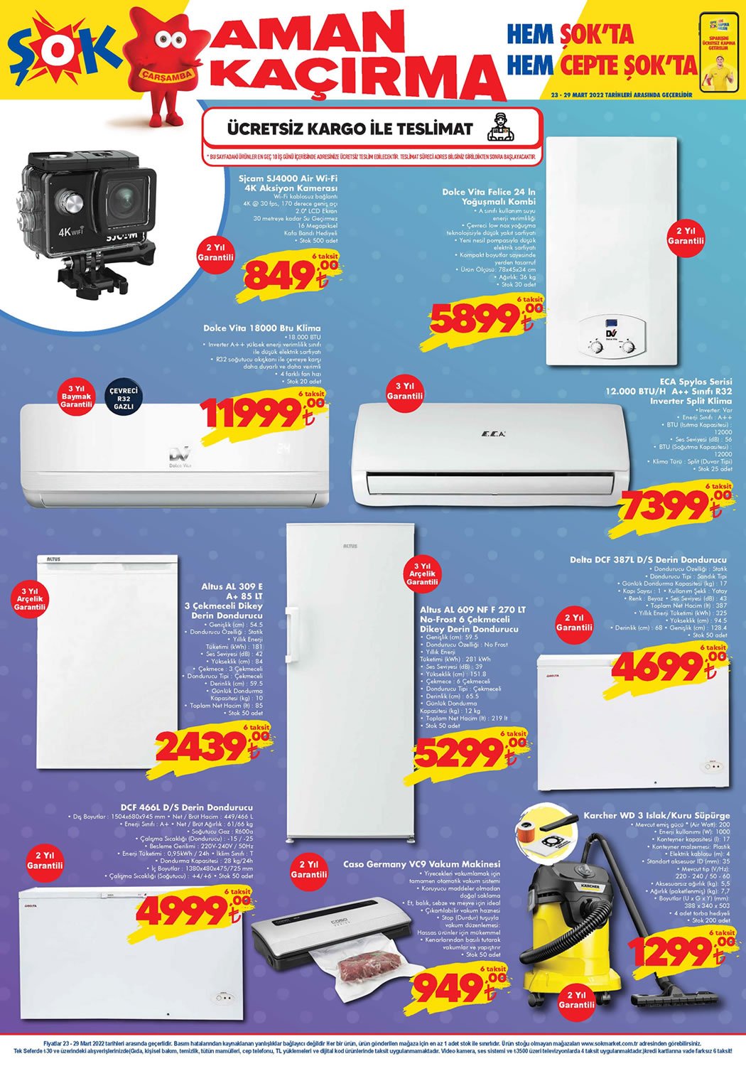 ŞOK 23 MART 2022 AKTÜEL KATALOĞU | AKTÜEL SİTE